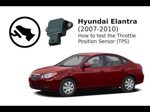 Hyundai Elantra: How to test your Throttle Position Sensor / TPS