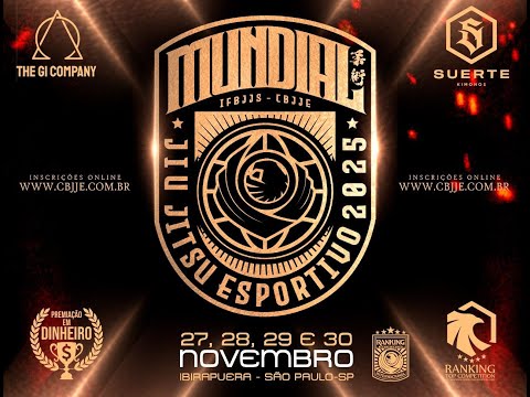 3 DIA - AREA 12 - MUNDIAL DE JIU-JITSU CBJJE - JUVENIL, ADULTO E MASTER 2025