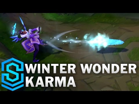 Winter Wonder Karma Skin Spotlight - League of Legends