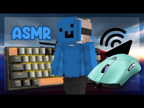 Custom Keyboard-Mouse Sounds (Hypixel Bedwars) ASMR 🔊🎧| DiamMC