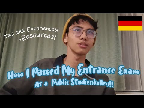 How I Passed the Studienkolleg Aufnahmeprüfung – Tips, Tricks & Must-Know Resources!