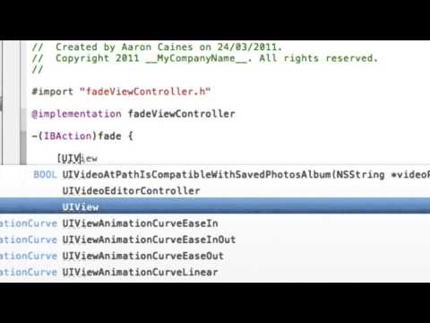 Learn to Create Fading Buttons for iPhone and iPad Apps
