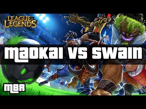 Goalkeeper Maokai (Don't Feed The Tree !) Vs Swain Top Lane - League of Legends Gameplay - HD
