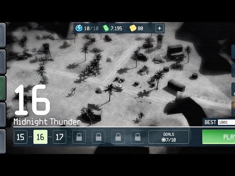 WAR DRONE: MILITARY BATTLE GAME LEVEL 16-Midnight Thunder