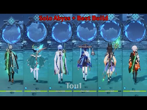 Every Character Solo 3.4 Abyss | Best Abyss Build Genshin Impact