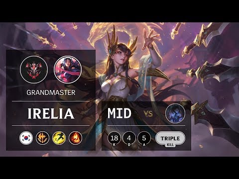 Irelia Mid vs Sylas - KR Grandmaster Patch 9.7