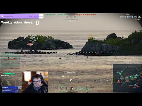 World of warships - Des Moines - When positioning is everything