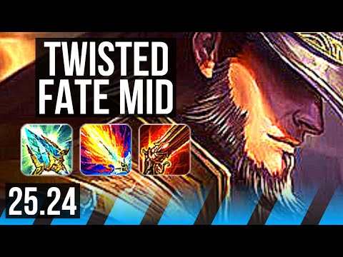 TWISTED FATE vs AHRI (MID) | KR Master | 25.24