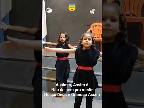 Veja Manu e Rafa dançando da Música Assim óh Davi e Golias de Rebeca Nemer