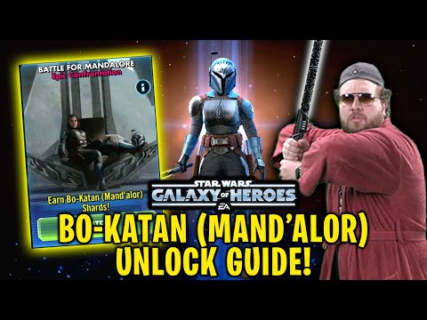 Bo-Katan (Mand'alor) Unlocked! | Battle for Mandalore Epic Confrontation Strategy Guide! | SWGoH