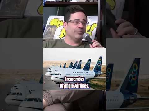 Olympic Airlines was wild!