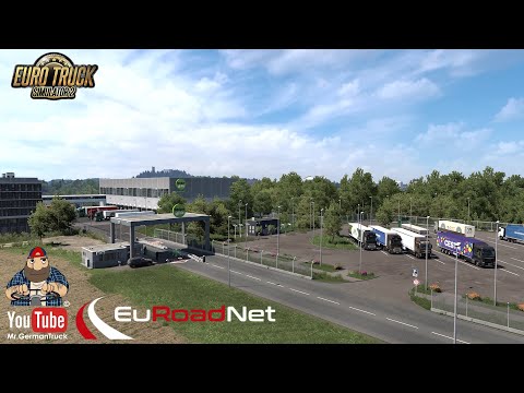 Euro Truck Simulator 2 - EuRoadNet MAP v1.9 *Erfurt XXL Update*