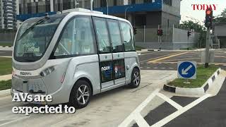 Driverless buses to ply Punggol, Tengah, Jurong Innovation District from 2022