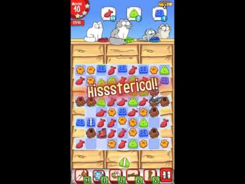 Simon's Cat Crunch Time Level 285 - NO BOOSTERS 😺 | SKILLGAMING ✔️