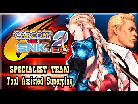 【TAS】CAPCOM VS SNK 2 - SPECIALIST TEAM \ CAMMY & EAGLE \
