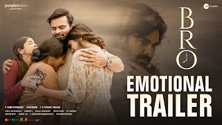 BRO Movie Emotional Trailer  Pawan Kalyan  Sai Dha