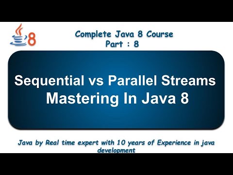 Parallel Stream Vs Sequential Stream Java 8