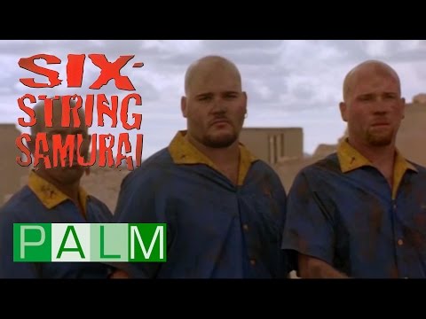 Six String Samurai: Buddy vs Bowlers (Movie clip)