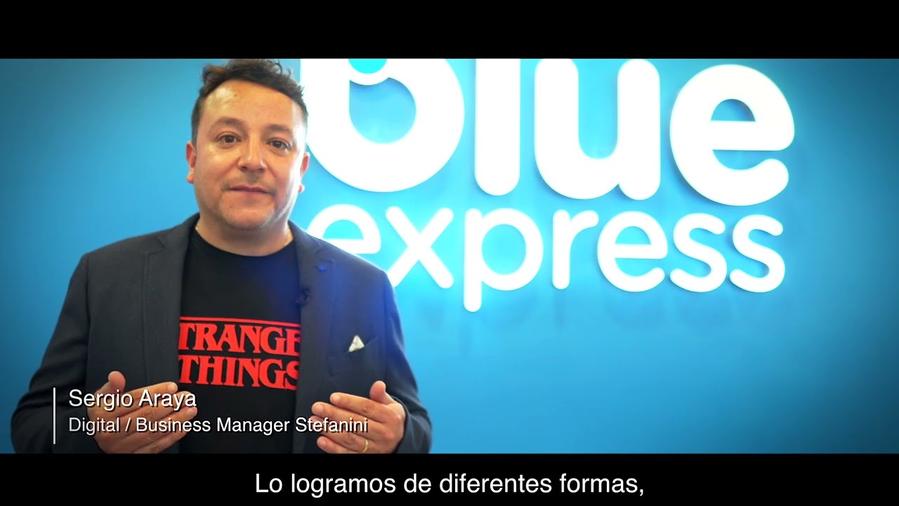 Stefanini y Blue Express — Transformación Digital, video corporativo producido por LaMediagencia Santiago