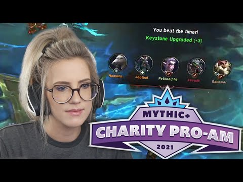 I played in the Mythic+ Charity Pro-Am Tournament!