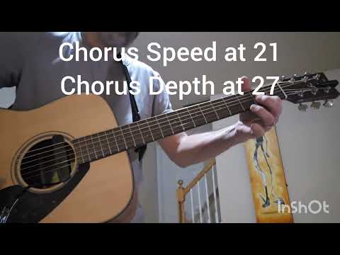 Tonewood Amp 2 - Testing out the Chorus and Reverb - Dry vs. Wet sound@ToneWoodAmpMagic