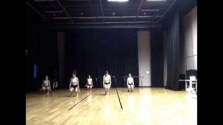 Rebirth, Hadouken Contemporary Dance Rehearsal - Curtains Down Dance Company
