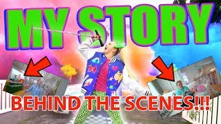 BEHIND THE SCENES  OF JOJO SIWA&#39;S &quot;MY STORY&quot; MUSIC VIDEO!!!