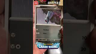 🔥 La suerte tiene que aparecer… Chaos Rising 👀 #shorts #pokemon #pokemoncards #pokemontcg