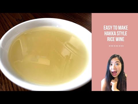Hakka Style Rice WIne, Easy , less ingredient and simple recipe