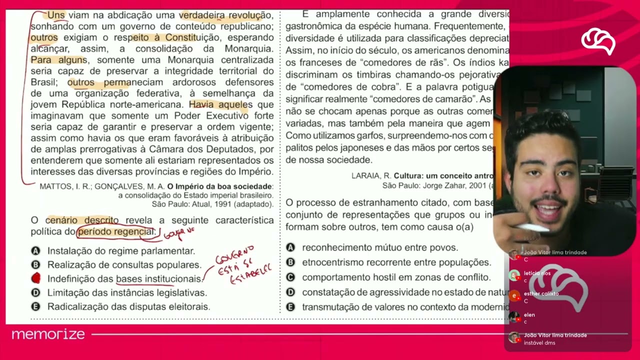 Resolução em Vídeo — Questão 69 ENEM 2019 PPL