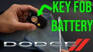 Key Remote/Fob Battery Replacement - Dodge Durango (2011-2023)