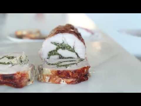 Sous Vide Stuffed Pork Loin Roast