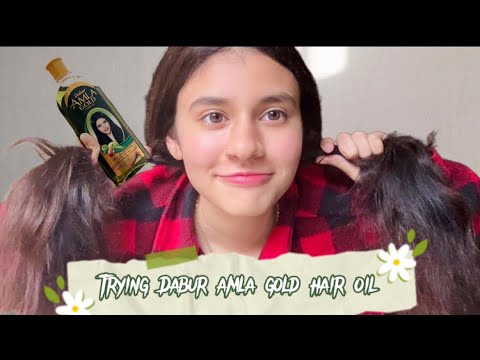 Dabar Amla Gold Hair Oil Transformation ✨🌿 #HairCareMagic" #youtube #haircareroutine