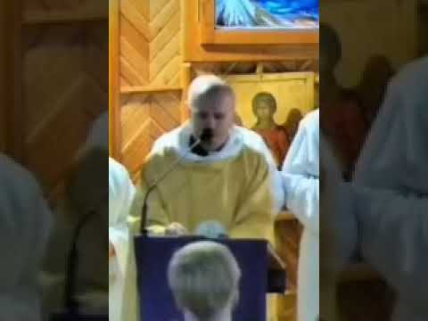 Manifest diabła: zamknij się! idioto! Msza w Czatachowie, O. Daniel Galus