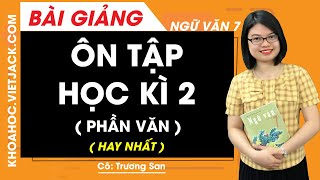 Soạn Văn 7: Ôn tập phần Tiếng Việt