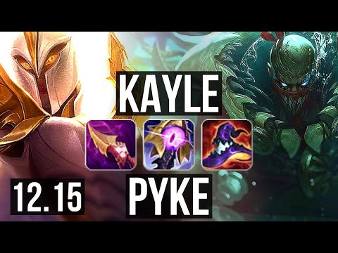 KAYLE vs PYKE (MID) | Legendary, 400+ games | EUW Diamond | 12.15