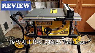 DeWALT 10-inch Table Saw Review (DWE7491RS) | See Before You Buy!