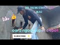 Cara Ngaci Semen Tiga Roda Hitam Semen Hitam Acian Seputarbangunan