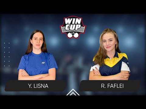 12:00 Yaroslava Lisna - Romaniia Faflei 24.06.2025 WINCUP Women Master. TABLE 1