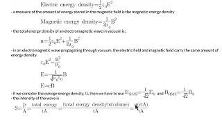 The Energy Carried by Electromagnetic Waves