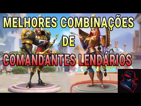 MELHORES COMBINAÇÕES DE COMANDANTES LENDÁRIOS 2020 \\\ RISE OF KINGDOMS ///