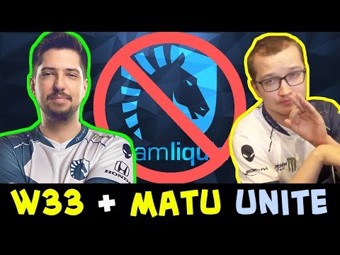 W33 and Matumbaman in one team — what lanes they pick?