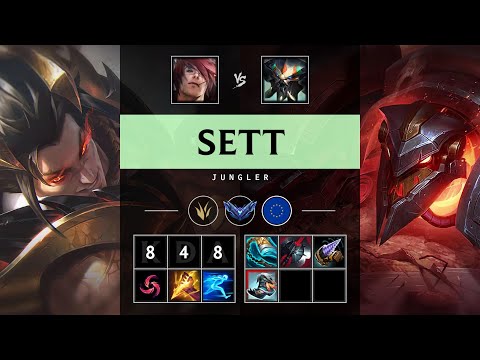 Sett Jungle vs Skarner - EUW Diamond Patch 25.07