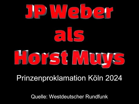 JP Weber vs  Horst Muys - Pripro 2024 - Gürzenich Köln