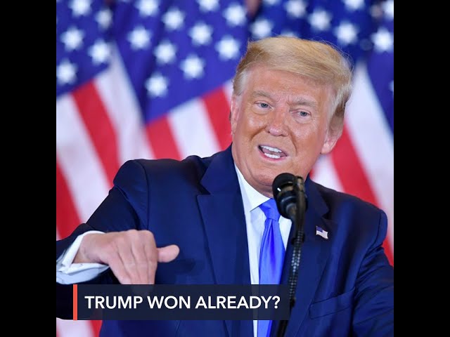 FALSE: Trump wins 2020 U.S. election