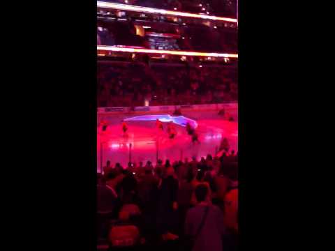 Caps vs Rangers 4/13/11 Game 1 intro
