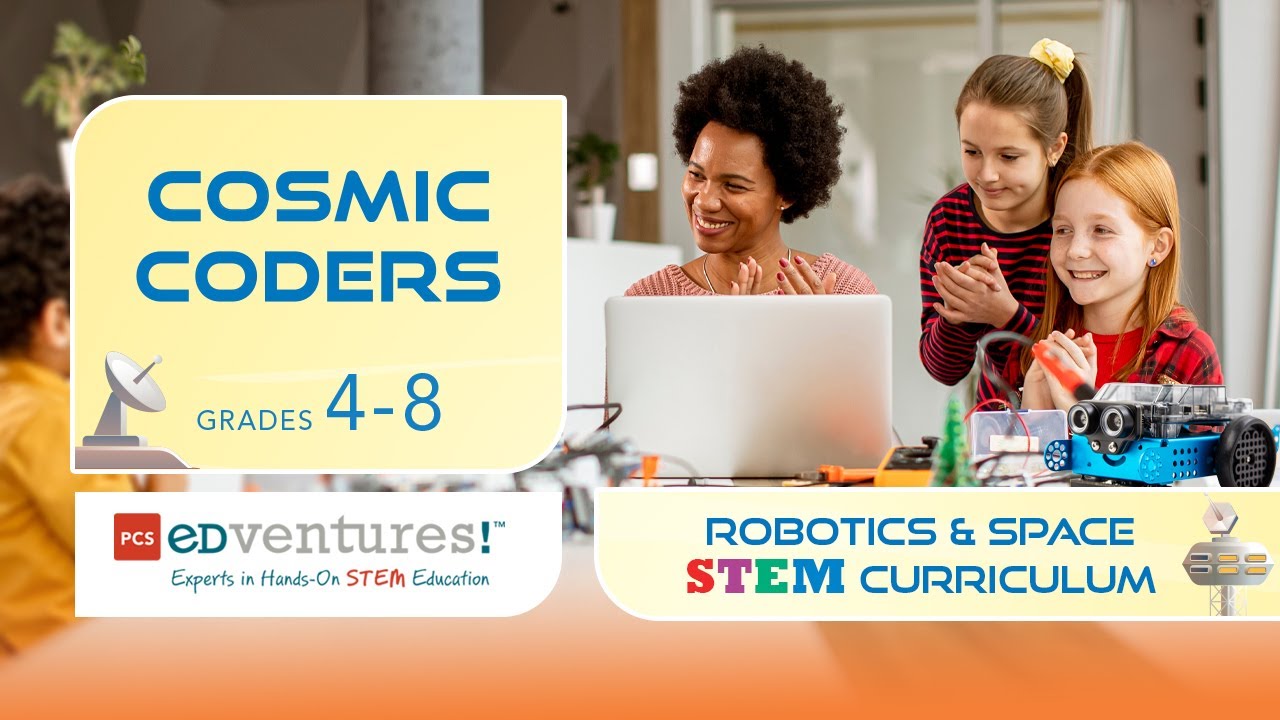 What is Cosmic Coders? - STEM Kits by PCS Edventures - YouTube