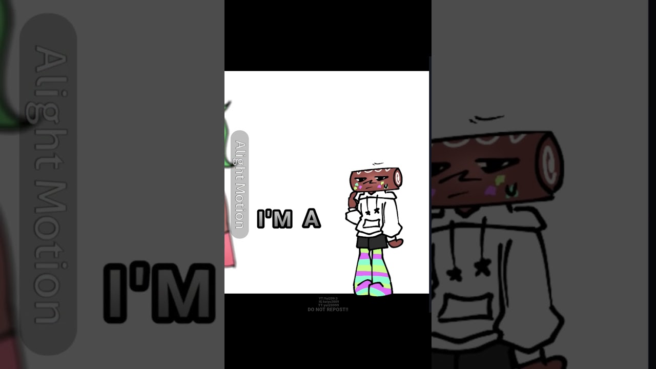 I'm a mother father gentleman😜 ft.sprout & cosmo🍪🍓 #animation #alightmotion #dandysworld #fruitcake