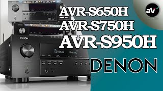 Обзор Denon 2019: AVR-S650H, AVR-S750H и AVR-S950H