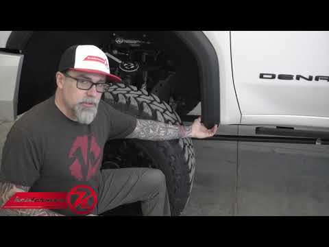 *Black & White* 2022 GMC 2500 Denali - Kelderman Air Suspension & Bumpers!